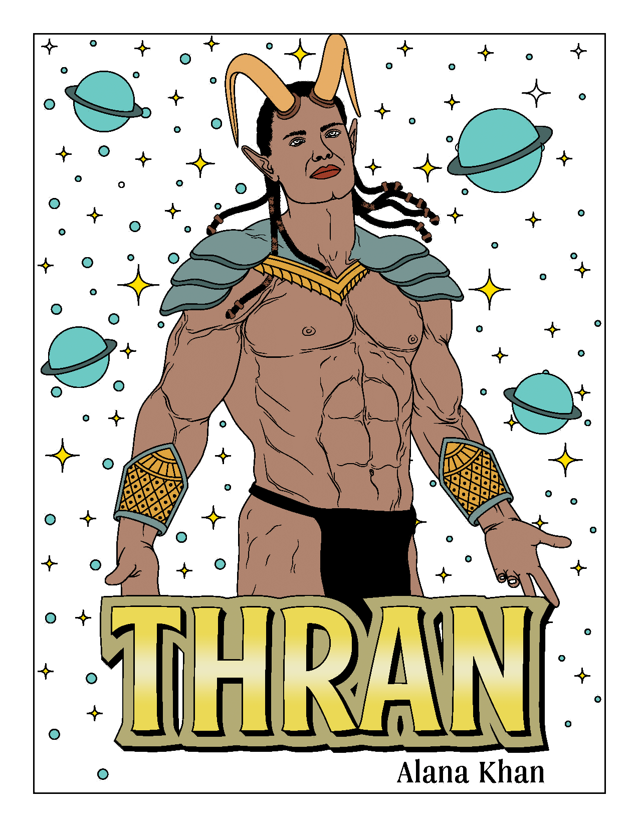 thran coloring pages